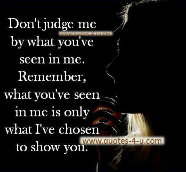 Detail Why Judge Me Quotes Nomer 6