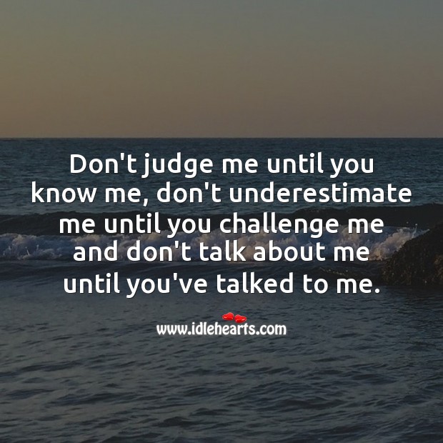 Detail Why Judge Me Quotes Nomer 46