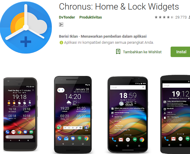 Detail Widget Saham Android Nomer 10