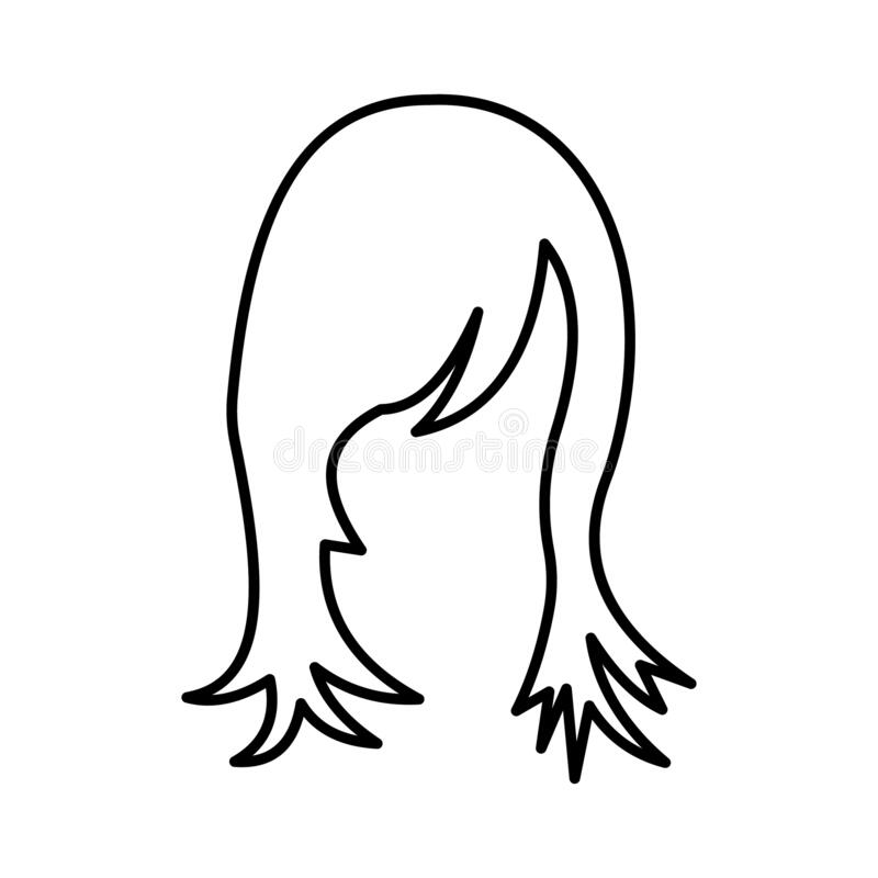 Detail Wig Clipart Black And White Nomer 15