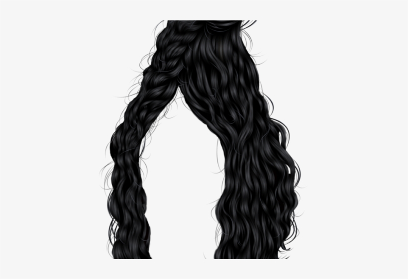 Detail Wig Clipart Black And White Nomer 29