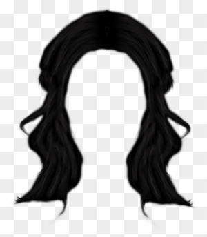 Detail Wig Clipart Black And White Nomer 40