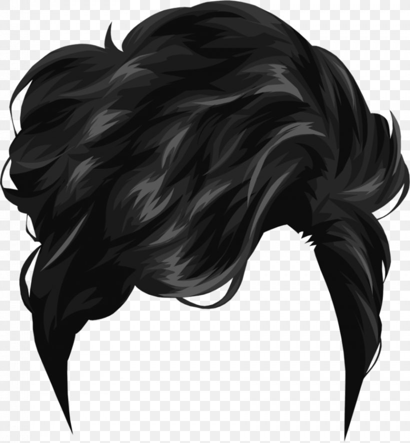Detail Wig Clipart Black And White Nomer 42