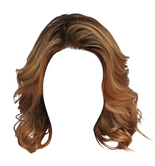 Detail Wig Clipart Transparent Background Nomer 10