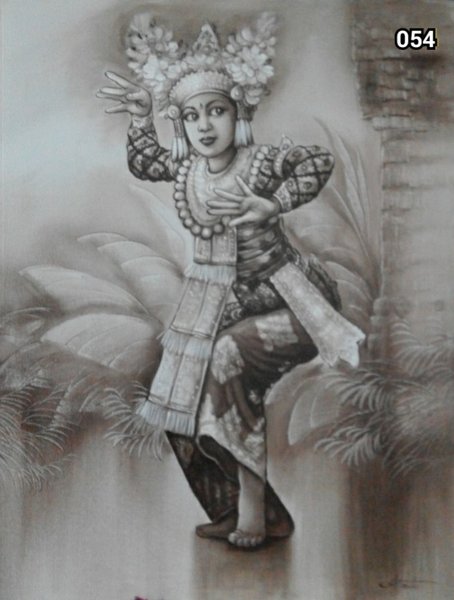 Detail Sketsa Gambar Tari Bali Nomer 41