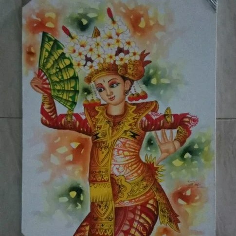 Download Sketsa Gambar Tari Bali Nomer 44