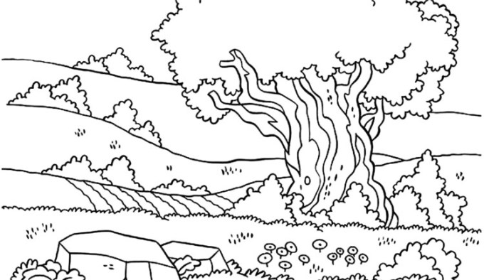 Detail Sketsa Gambar Tema Lingkungan Nomer 31