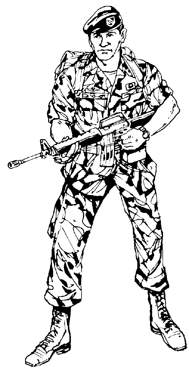 Detail Sketsa Gambar Tentara Nomer 22