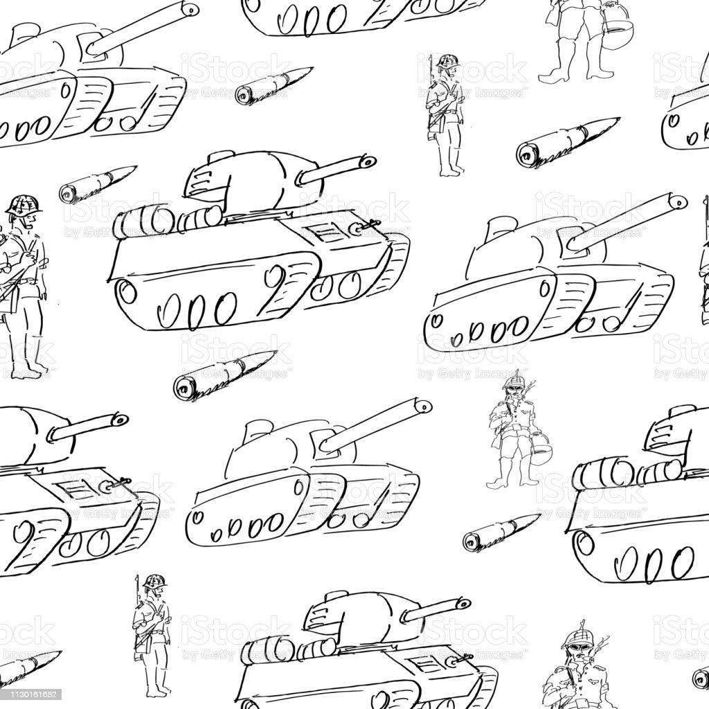 Detail Sketsa Gambar Tentara Nomer 48