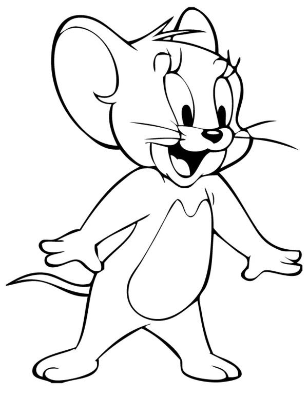 Sketsa Gambar Tom And Jerry - KibrisPDR