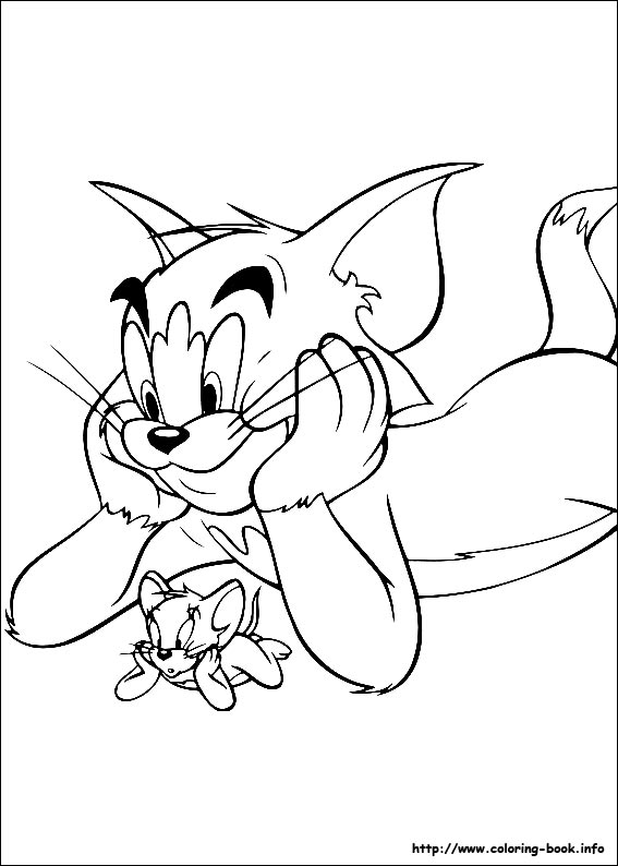 Detail Sketsa Gambar Tom And Jerry Nomer 6