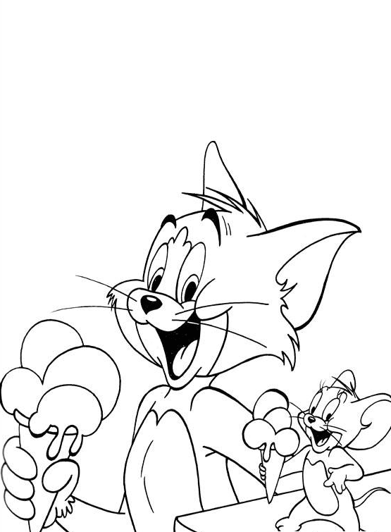 Detail Sketsa Gambar Tom And Jerry Nomer 9