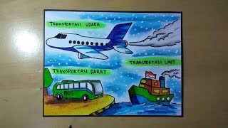 Detail Sketsa Gambar Transportasi Nomer 32