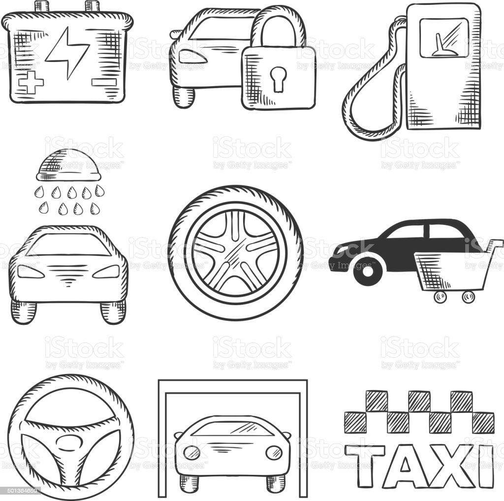 Detail Sketsa Gambar Transportasi Nomer 50