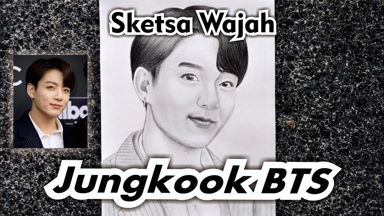 Detail Sketsa Gambar Tulisan Bts Nomer 36