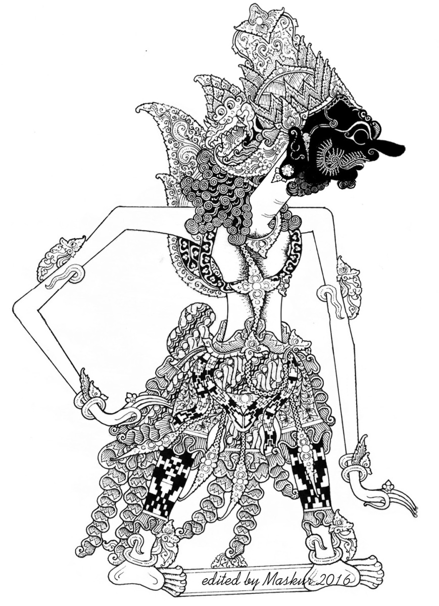 Detail Sketsa Gambar Wayang Nomer 43