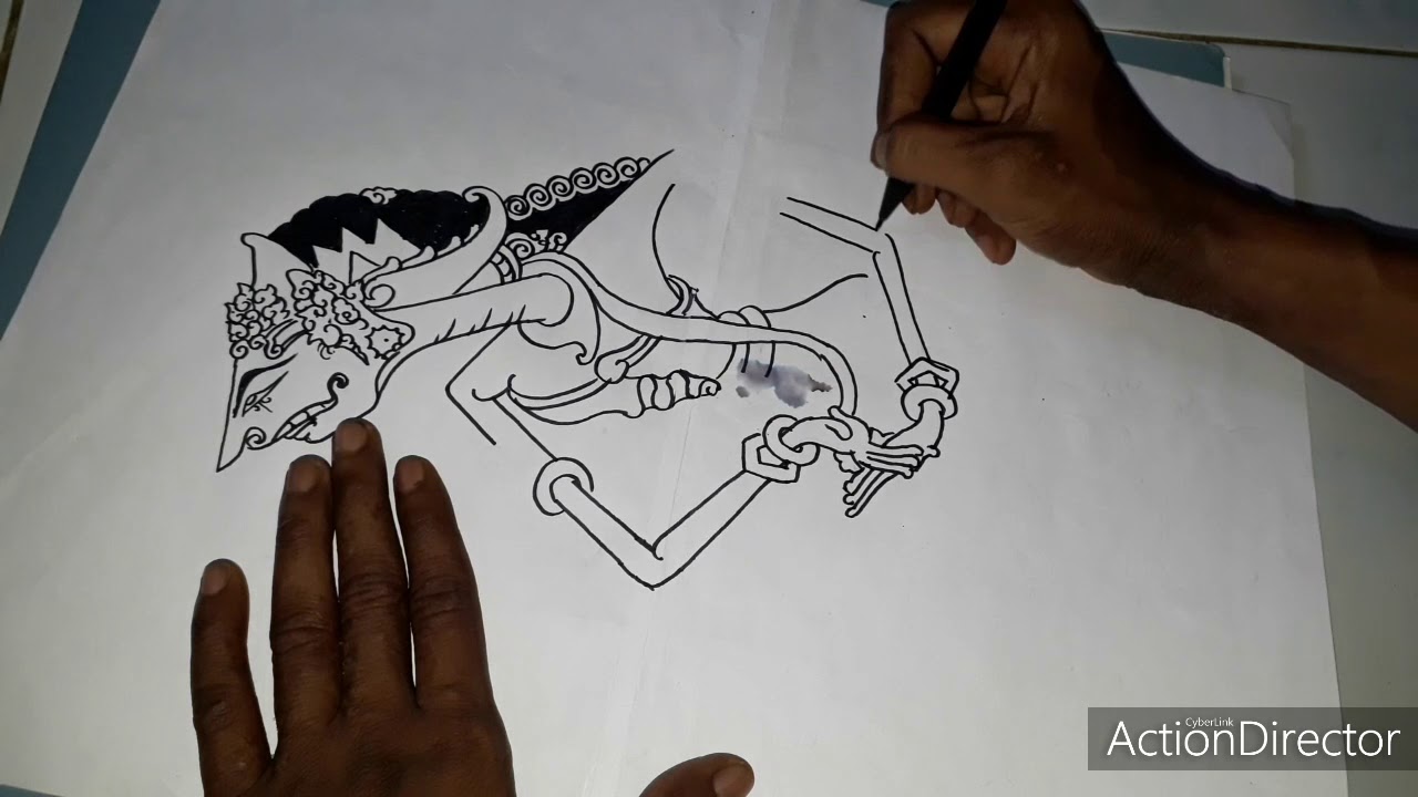 Detail Sketsa Gambar Wayang Nomer 51