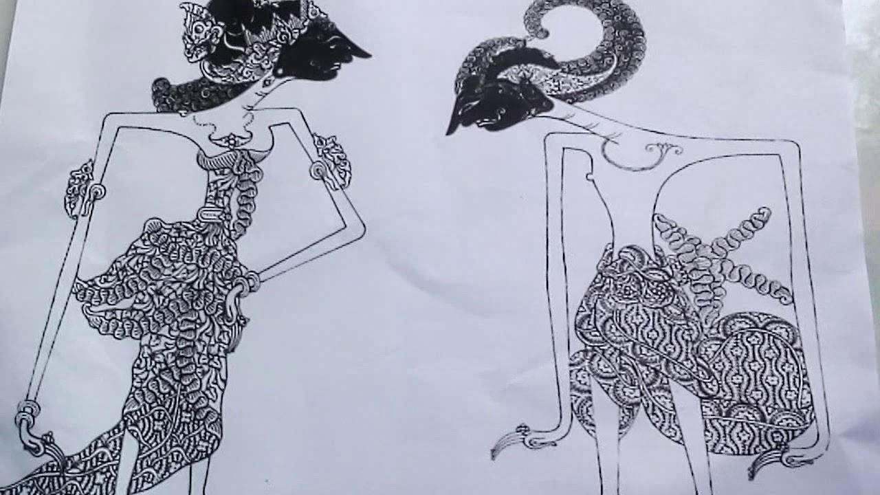 Detail Sketsa Gambar Wayang Arjuna Nomer 14