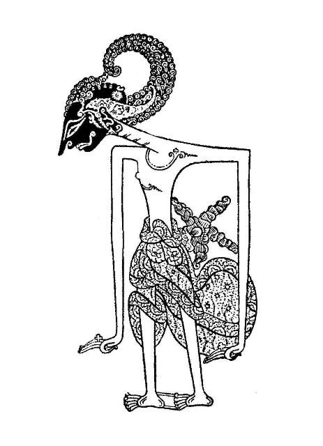 Detail Sketsa Gambar Wayang Arjuna Nomer 27