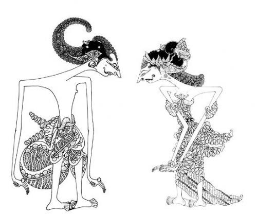 Detail Sketsa Gambar Wayang Arjuna Nomer 33