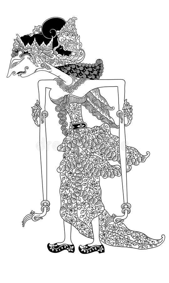 Detail Sketsa Gambar Wayang Arjuna Nomer 40