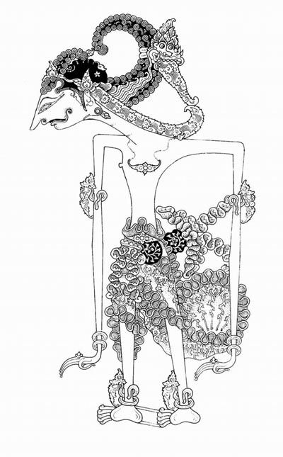 Detail Sketsa Gambar Wayang Arjuna Nomer 46