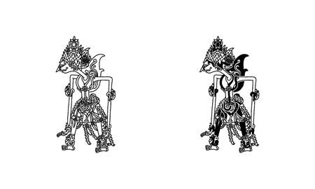 Detail Sketsa Gambar Wayang Arjuna Nomer 49