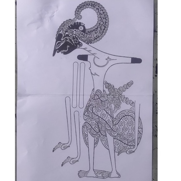 Detail Sketsa Gambar Wayang Arjuna Nomer 7