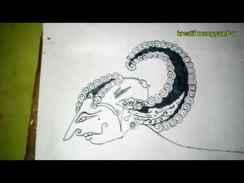 Detail Sketsa Gambar Wayang Arjuna Nomer 8