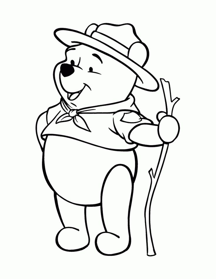 Detail Sketsa Gambar Winnie The Pooh Koleksi Nomer 2