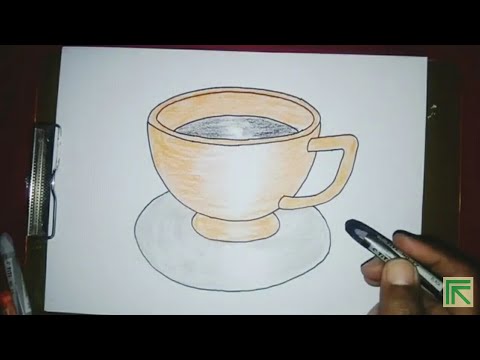 Detail Sketsa Gelas Kopi Nomer 40