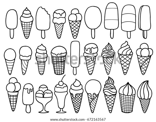 Detail Sketsa Ice Cream Nomer 26