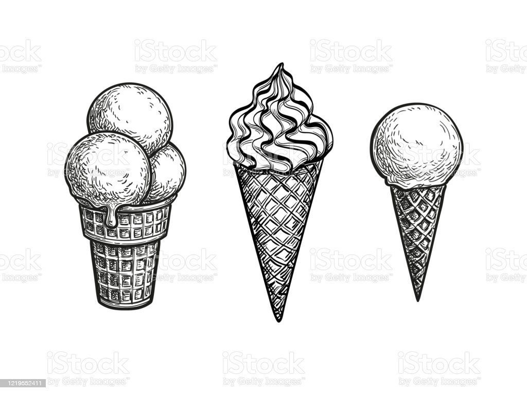 Detail Sketsa Ice Cream Nomer 4