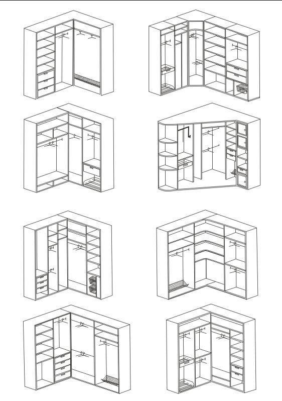 Detail Sketsa Lemari 3d Nomer 14