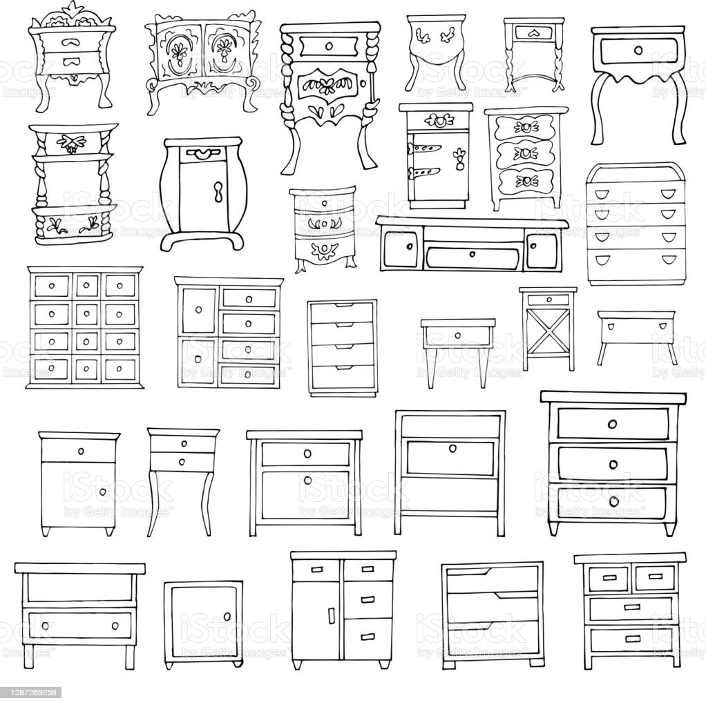 Detail Sketsa Lemari 3d Nomer 45