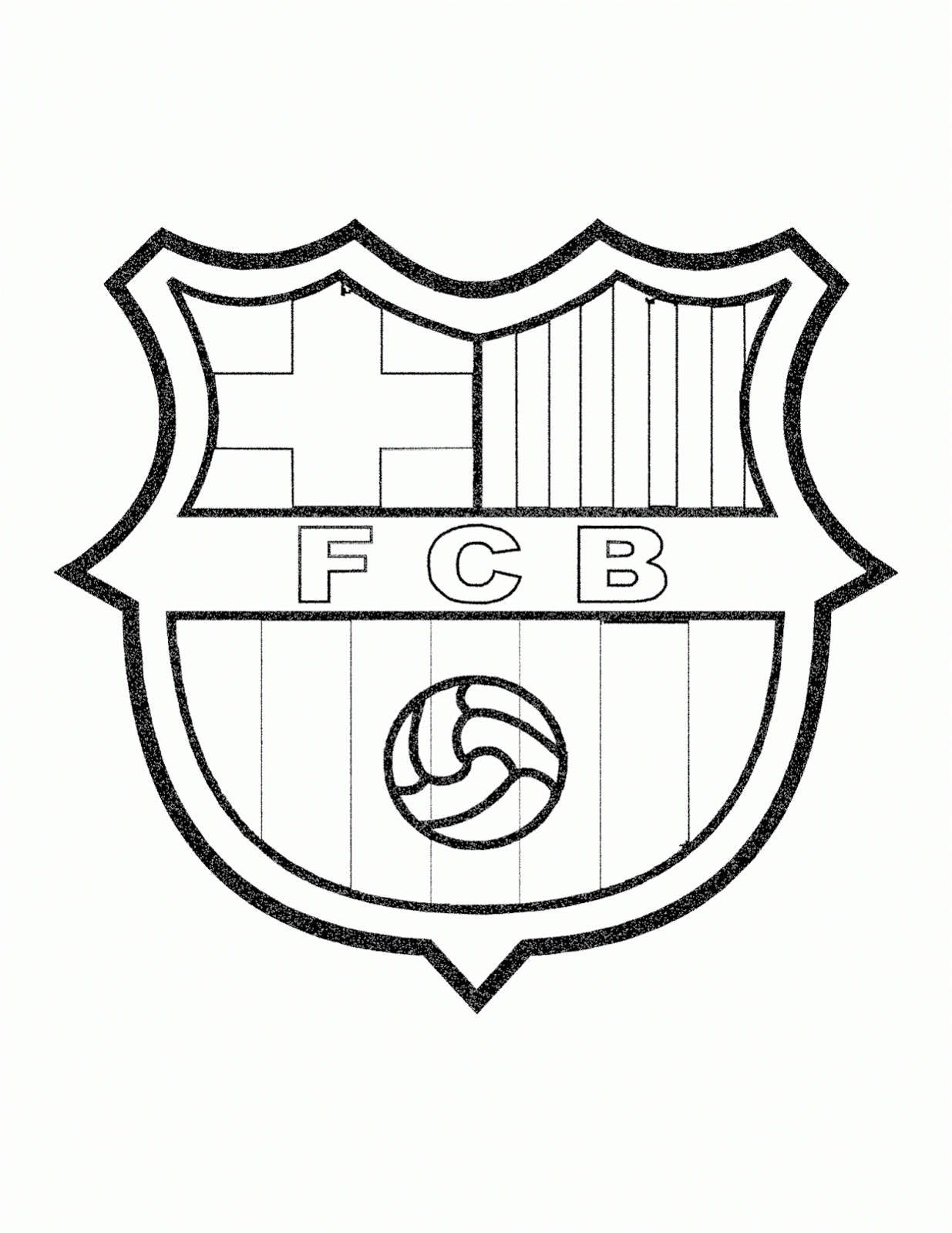 Sketsa Logo Barcelona - KibrisPDR