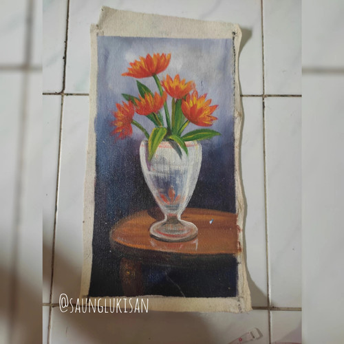 Detail Sketsa Lukisan Vas Bunga Nomer 45