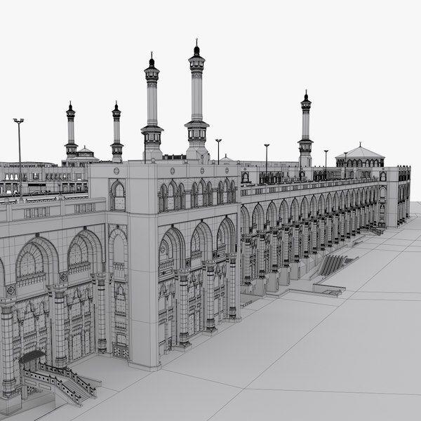 Detail Sketsa Masjid 3d Nomer 23