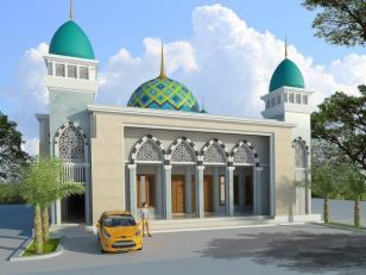 Detail Sketsa Masjid 3d Nomer 33