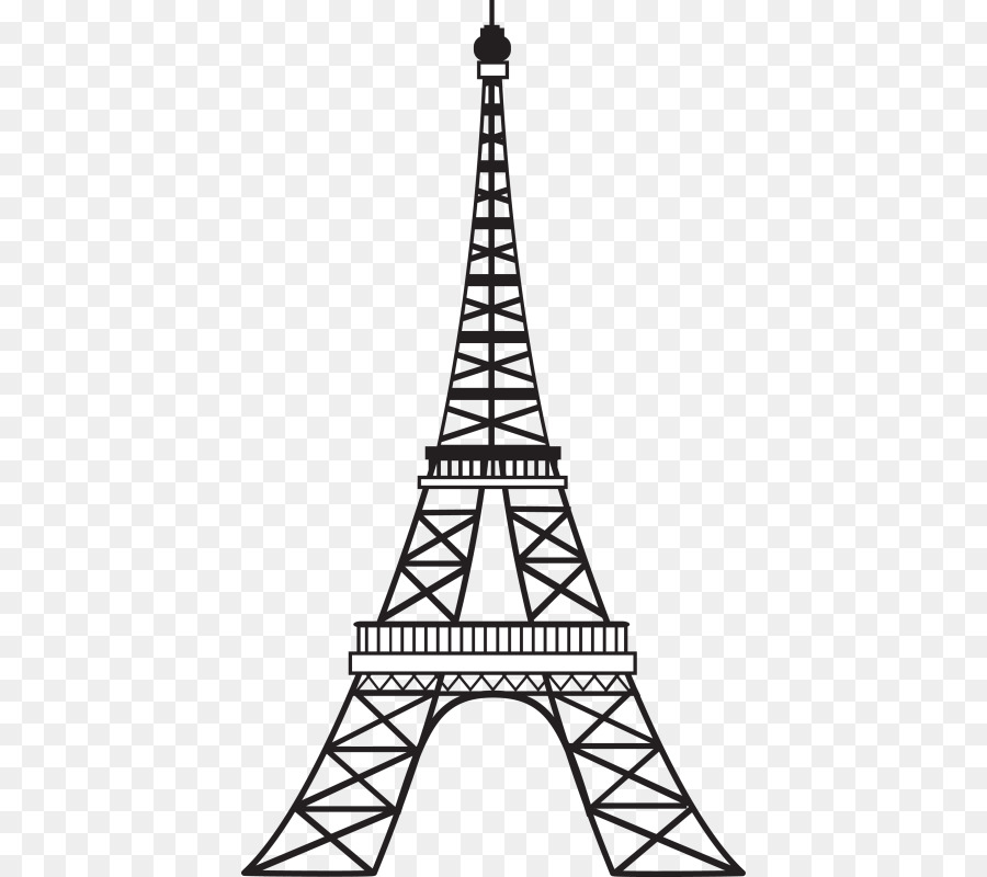 Detail Sketsa Menara Eiffel Simple Nomer 18