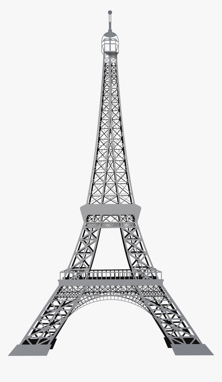 Detail Sketsa Menara Eiffel Simple Nomer 20