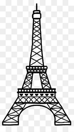 Detail Sketsa Menara Eiffel Simple Nomer 33