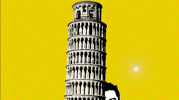 Detail Sketsa Menara Pisa Nomer 40
