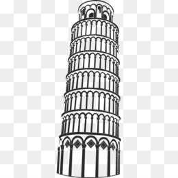 Detail Sketsa Menara Pisa Nomer 9
