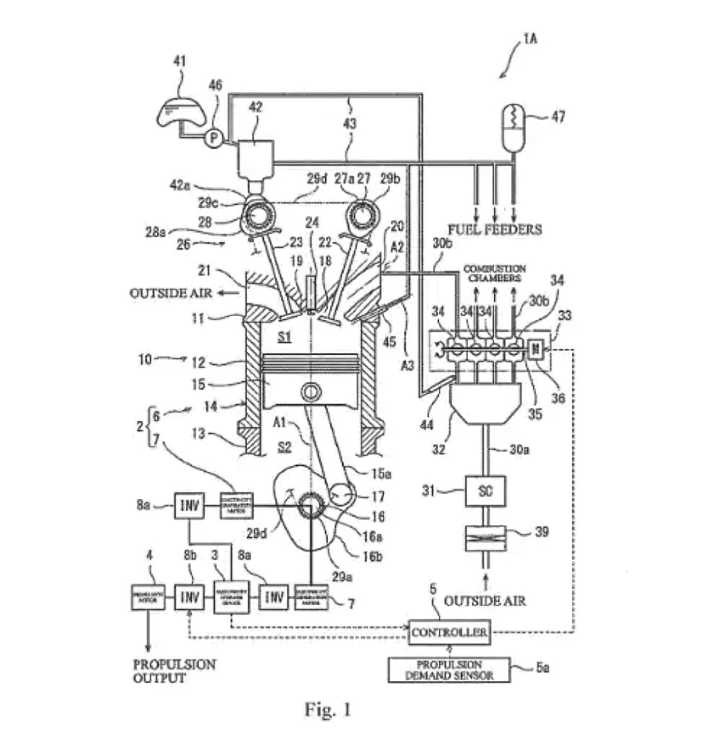 Detail Sketsa Mesin Motor Nomer 11