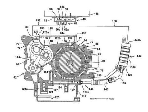 Detail Sketsa Mesin Motor Nomer 50