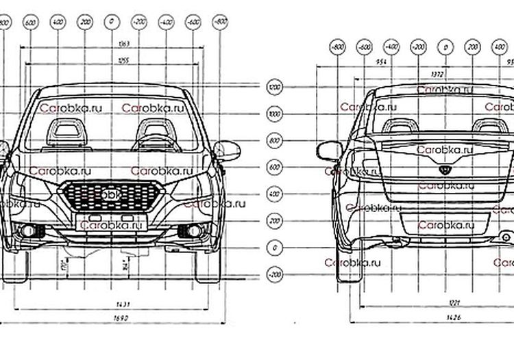 Detail Sketsa Mobil Tampak Depan Nomer 8