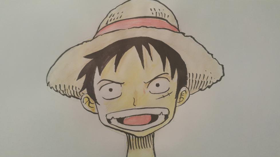 Detail Sketsa Monkey D Luffy Nomer 50