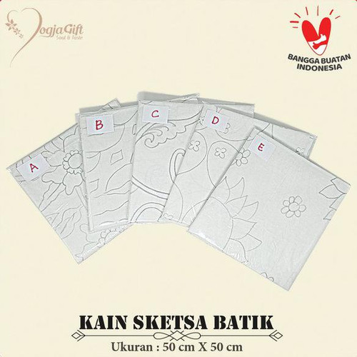 Detail Sketsa Motif Batik Tulis Bunga Nomer 43