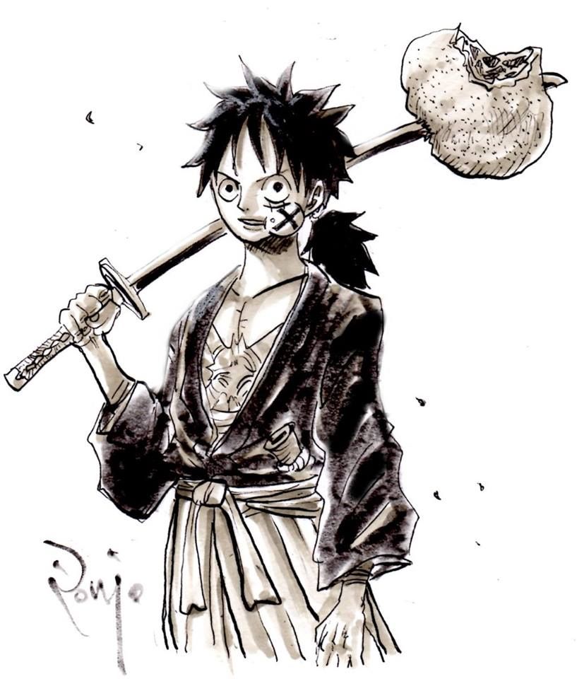 Detail Sketsa One Piece Nomer 47